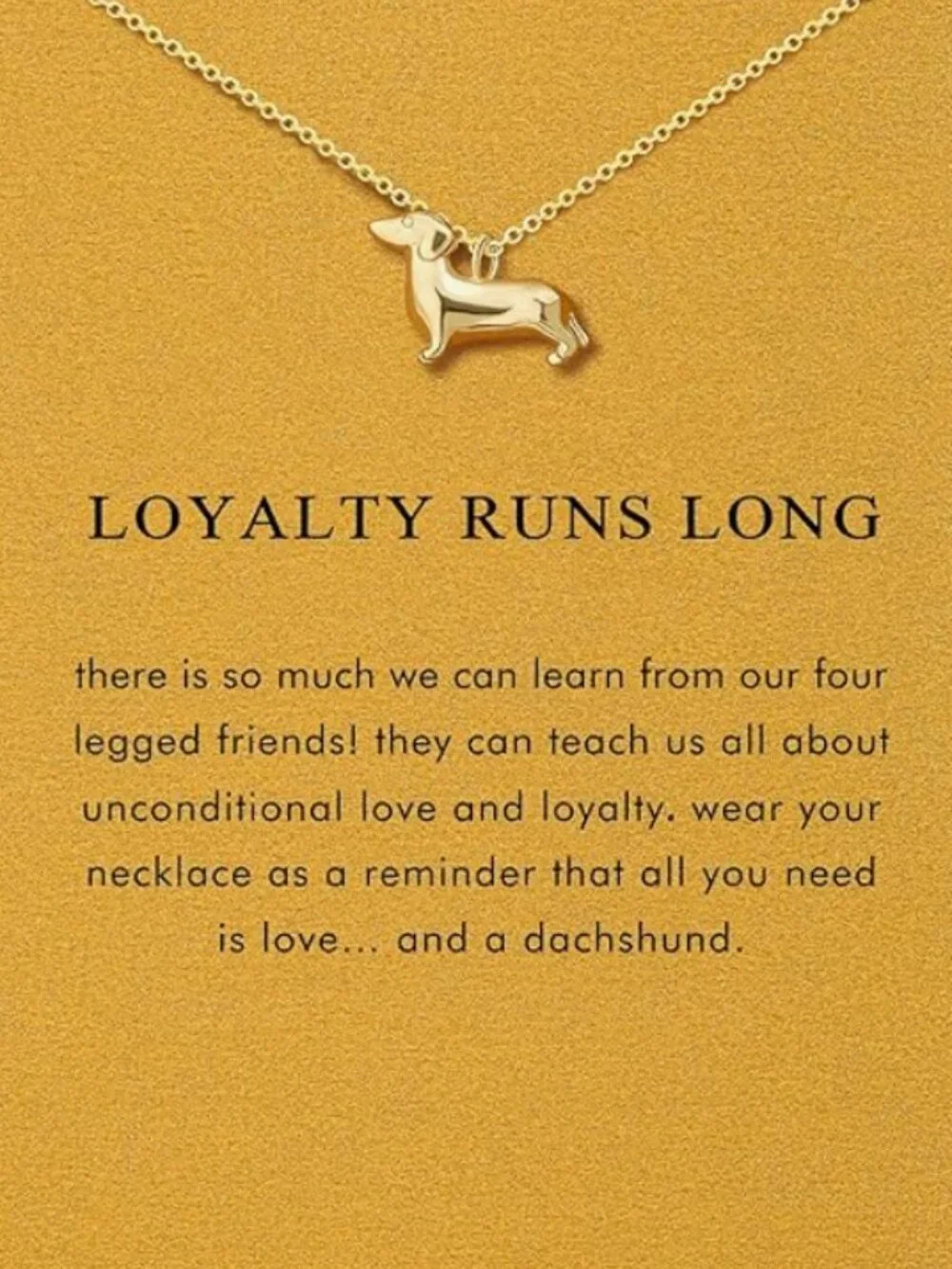Lovely Dog Lover’s Necklace